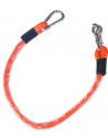 Corde d'attache avec mousqueton HORKA 180267