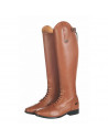 Bottes d'équitation Valencia HKM hauteur courte mollet standard coloris brandy 4417.1000